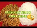 GUISO DE TRIGO CON CARNE | PERUANO