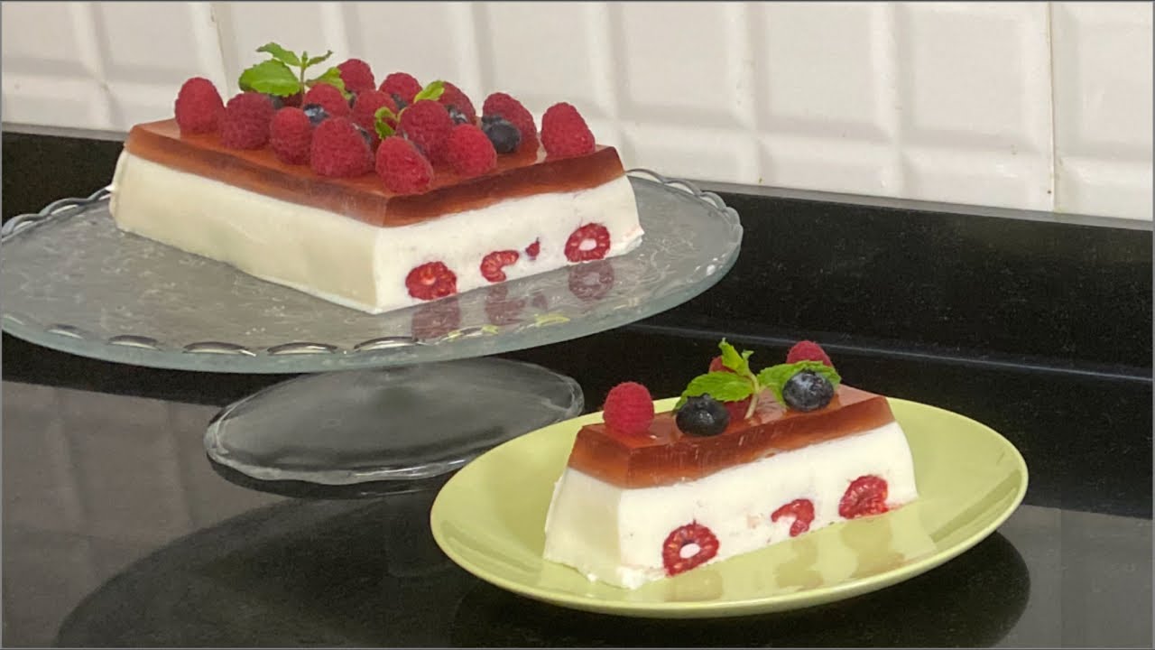 Easy Panna Cotta With Raspberry Just Simply Food Simply Recipes Food Panna Cotta