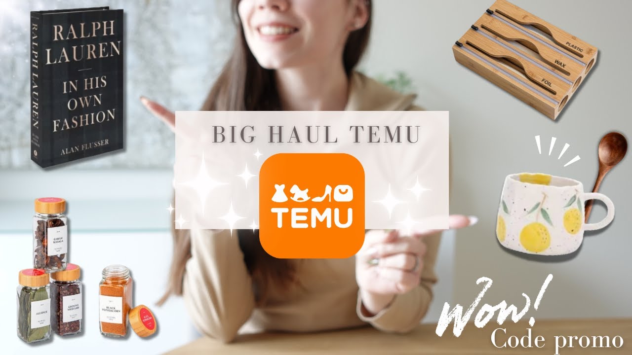 BIG HAUL TEMU | Maison, Cuisine, #aesthetichome !