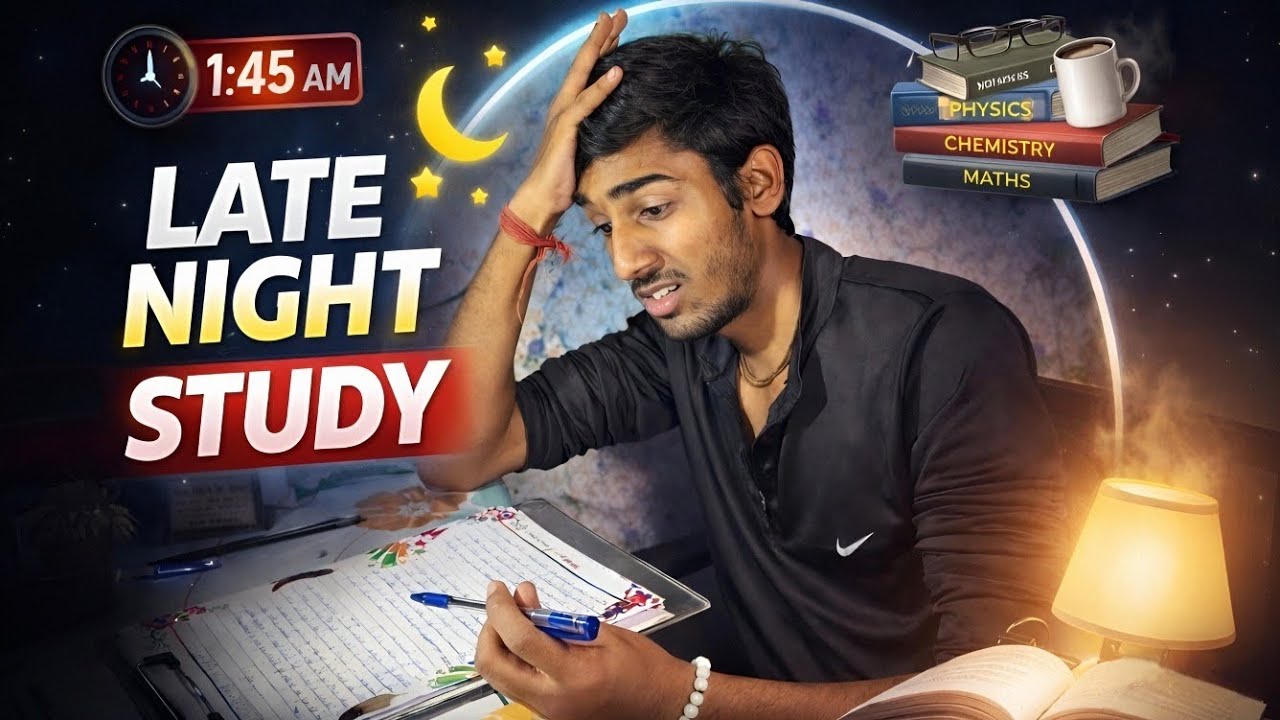 Aaj Mujhe Late Night Study Karni Padi | LATE NIGHT STUDY 📖 |#explorepage #latenightstudy #upsc#viral