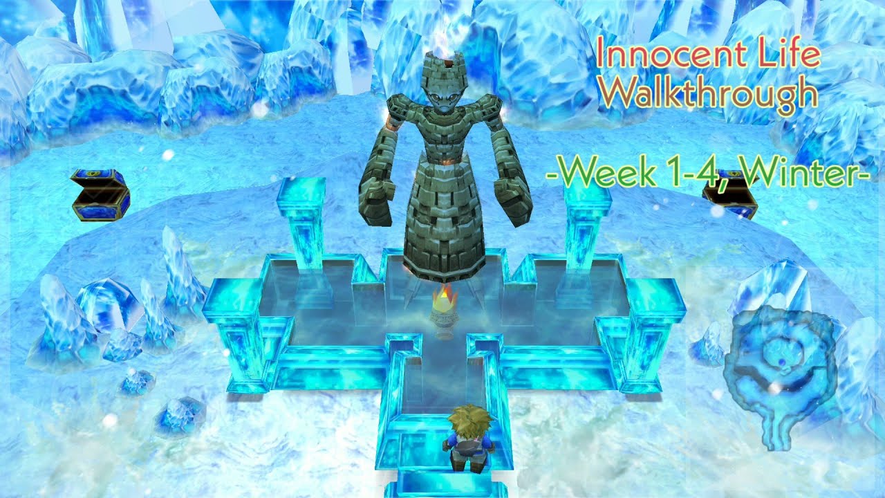 The End | Innocent Life : A Futuristic Harvest Moon | Walkthrough | Winter, Week 1 - 4 