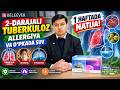 2-darajali Tuberkuloz, Allergiya va O‘pkada Suv – 1 Haftada Natija! 💥
