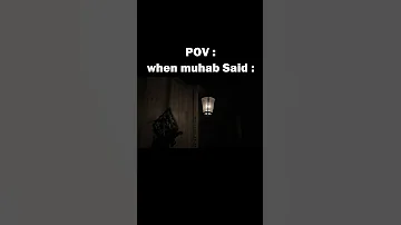 حاسس ان انا في الضلمه يا زميلي مهاب يا زميلي 