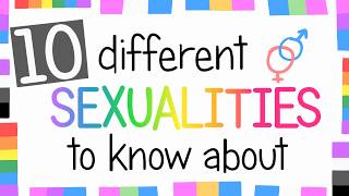 Sexuality all of different types