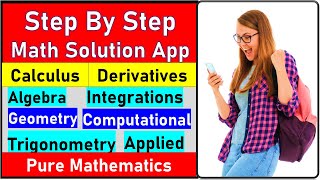 Symbolab | Step By Step Math Solution App || MSc Math Assignments Solution Application screenshot 5