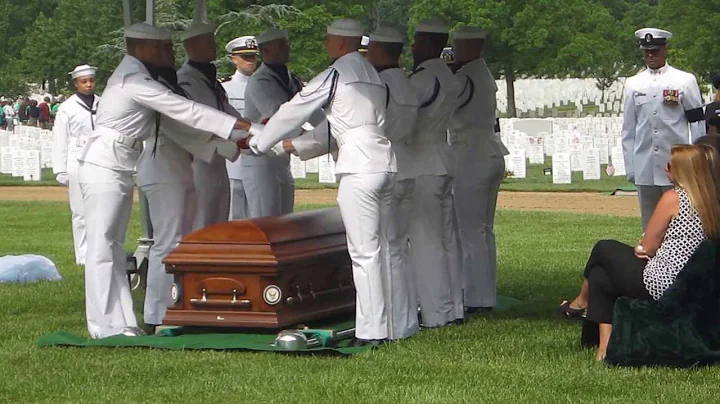 EODCS Timothy Johns Burial Service - Arlington Nat...