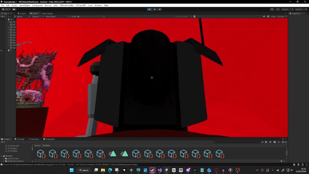 Absence of logic (VR chat world version 0.27)