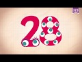 Learn Number Twenty eight 28 in English by Endless Numbers Kids Video