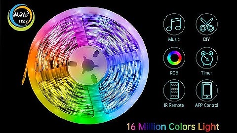 Smart Music Sound Control 12V 5050LED Dream Color Strip Light waterproof
