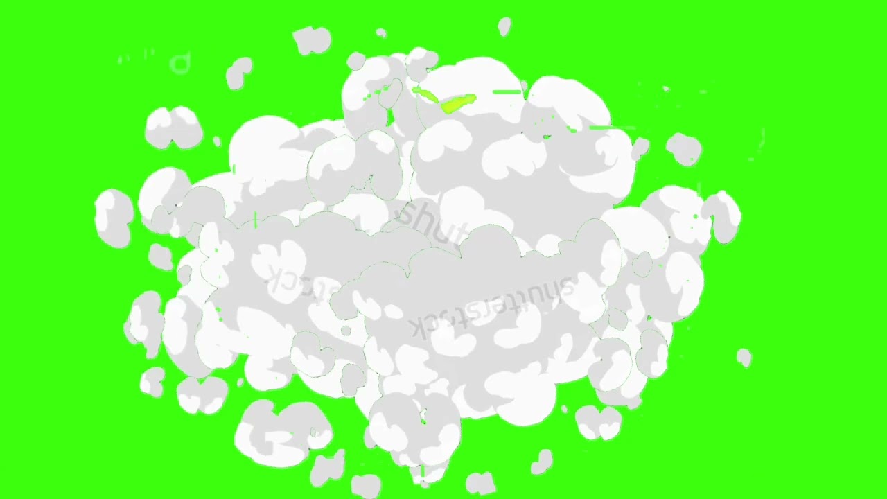 Fight Cloud Green Screen 2