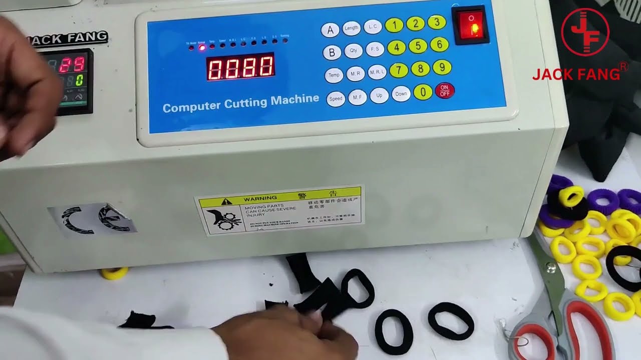 Jack Fang Elastic Cutting Machine I Rubber Band Making Machine