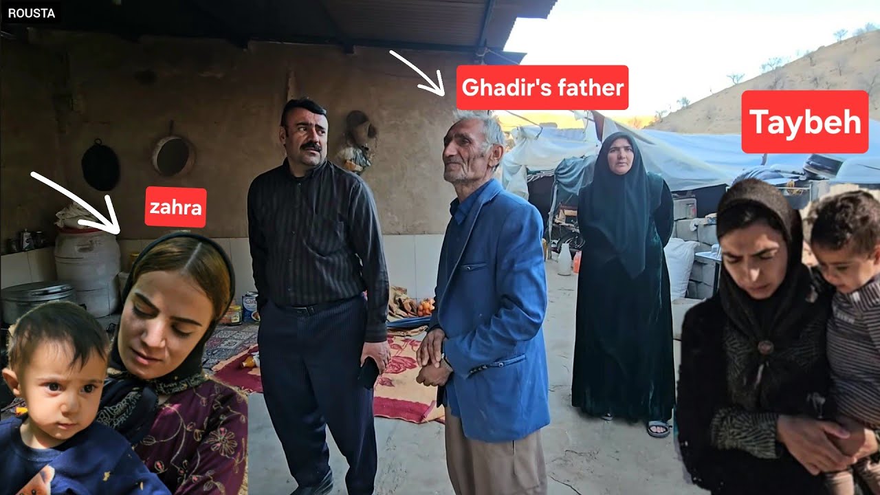 Ali's family trip to visit Ghadir's father and Tayyiba's family, and Azar and Zahra's argument