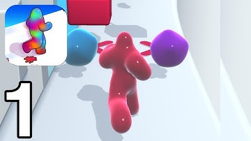 Blob Runner 3d Gameplay Walkthrough part 1 (iOS,Android)