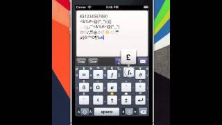 MovingKey : Lithuanian Big Finger & Diacritic Keyboard App for Android & iPhone screenshot 1