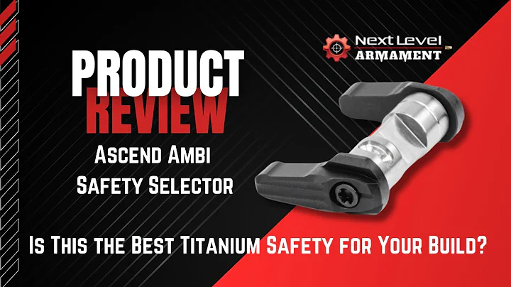 The Best Titanium Safety Selector for ARs? | Ascend Ambi Safety Selector from NLA