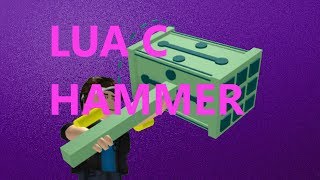 Lua C Hammer Script 😵 😈 / ROBLOX
