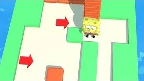 Tile Stack:Dash The Maze //Spongebob// Level 3