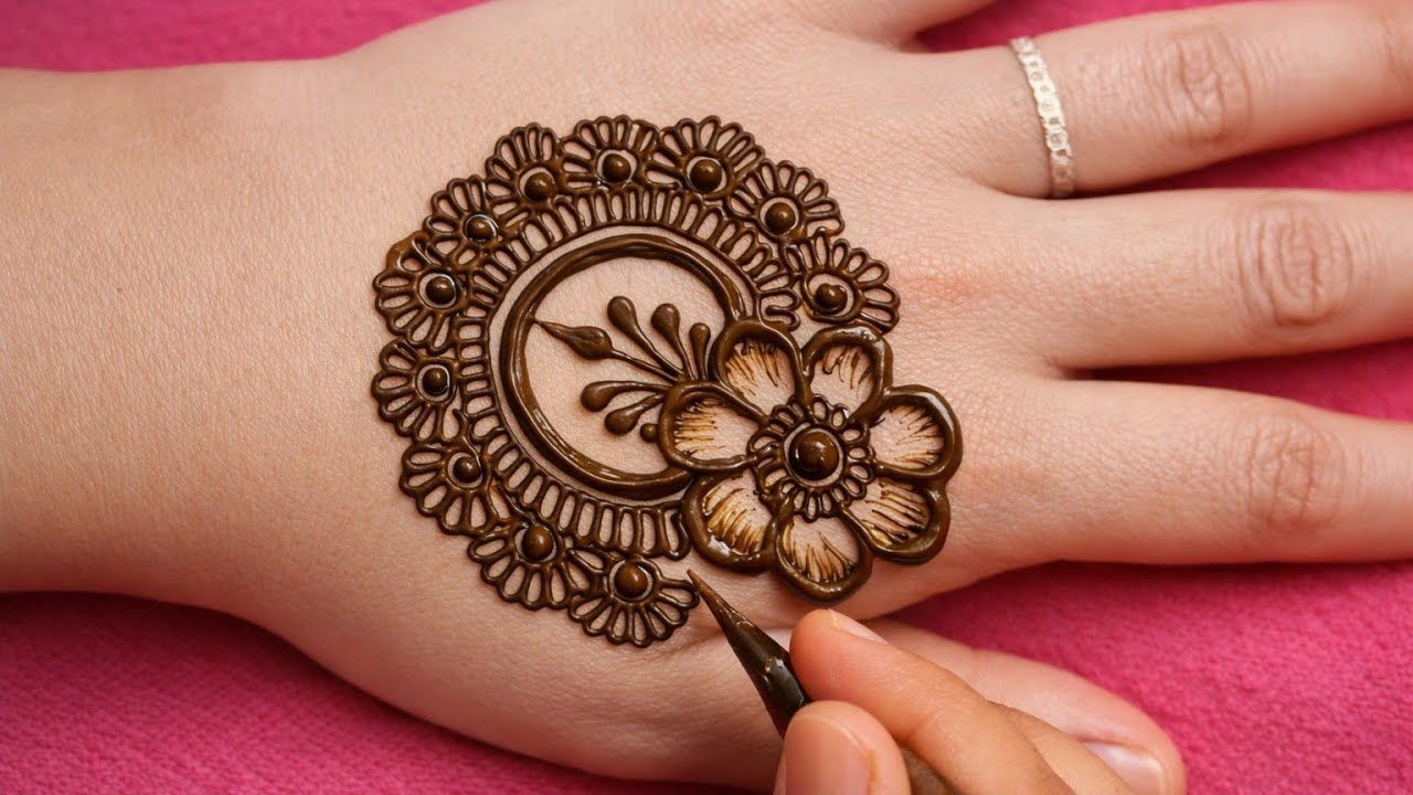 Latest Styles Full Backhand //Mehndi Design BackHand Henna Design ...