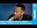 John Legend talks family Christmas traditions