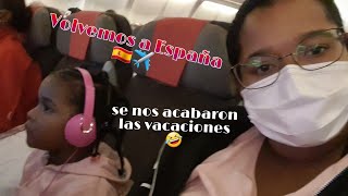 Viaje de República Dominicana a España  | Volvemos a casa ~ Pamela Rodríguez