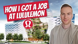 How I got a job at Lululemon - Part 1 #careeradvice #jobseekers #jobsearch #lululemon