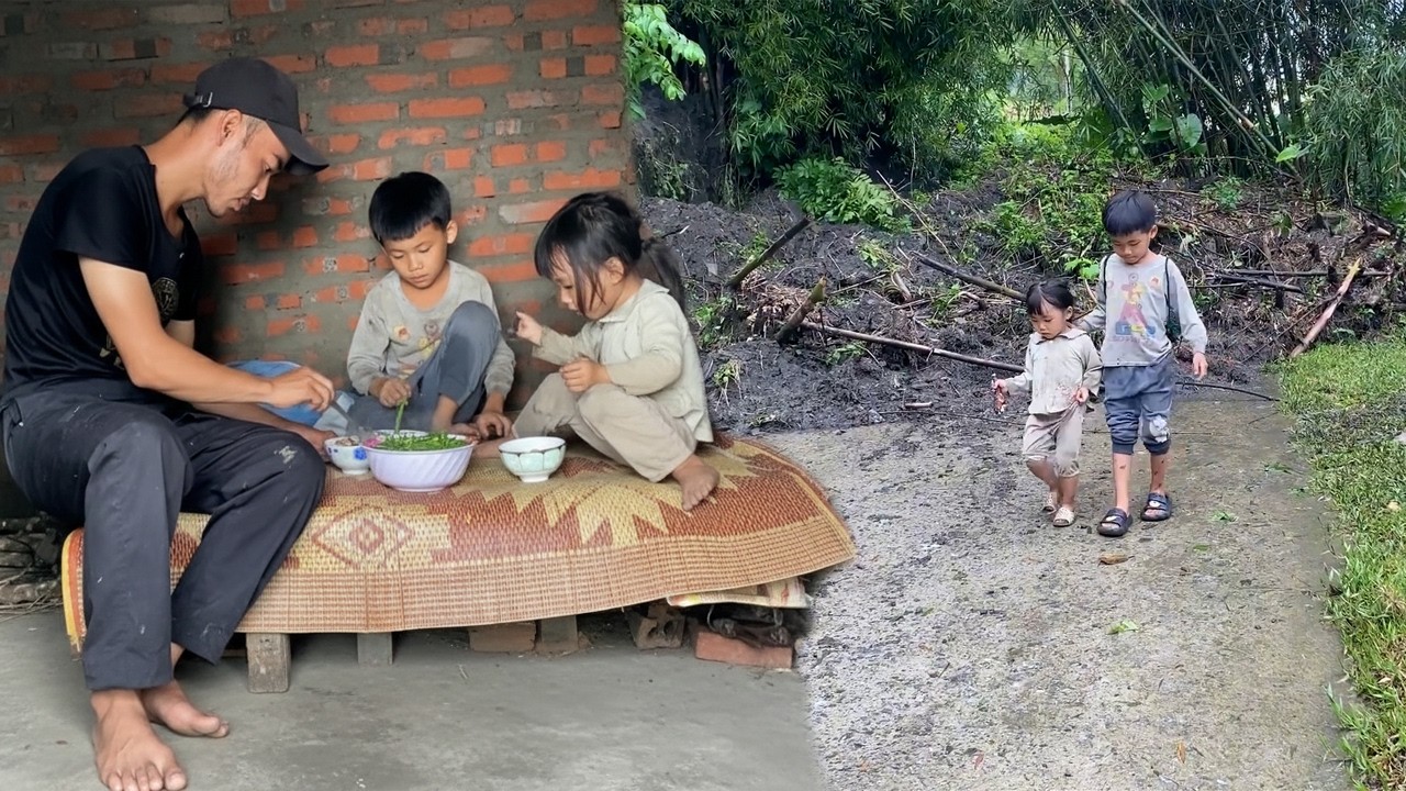 The Two Orphaned Children Were Helped By Uncle SIX, Who Also Ate Meals With Them.