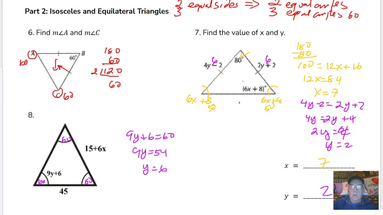 Обзор раздела 4-R, глава 4 - Соответствие треугольников
