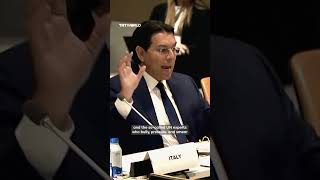 Israeli ambassador lashes out at senior UN official