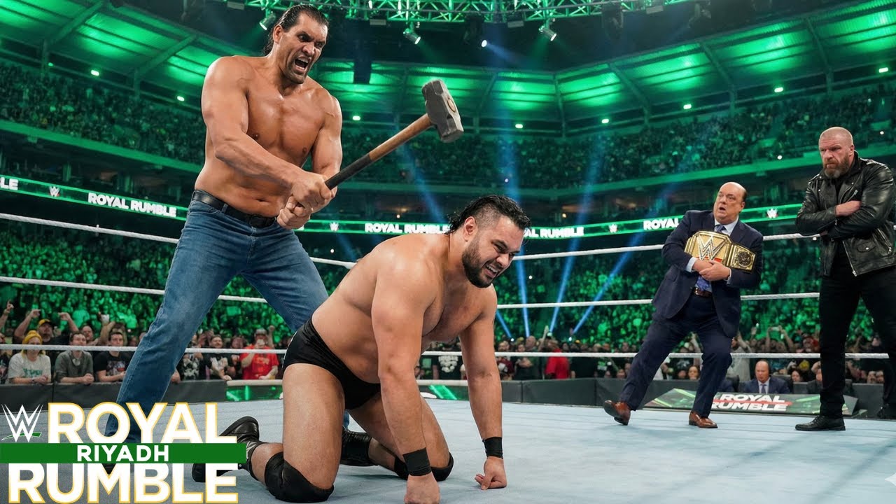 МАТЧ МЕЧТЫ – Великий Хали против Бронсона Рида – КОРОЛЕВСКАЯ БИТВА (1 января 2026 г.) 🏟️🔥 