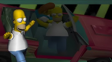 Some Challenge Mod Level 7 - The Simpsons Hit And Run Mod Gameplay
