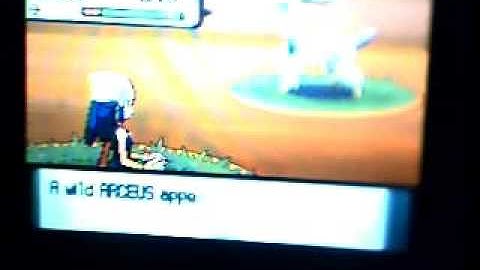 How to Get Arceus on Pokemon Diamond/Pearl Without Action Replay