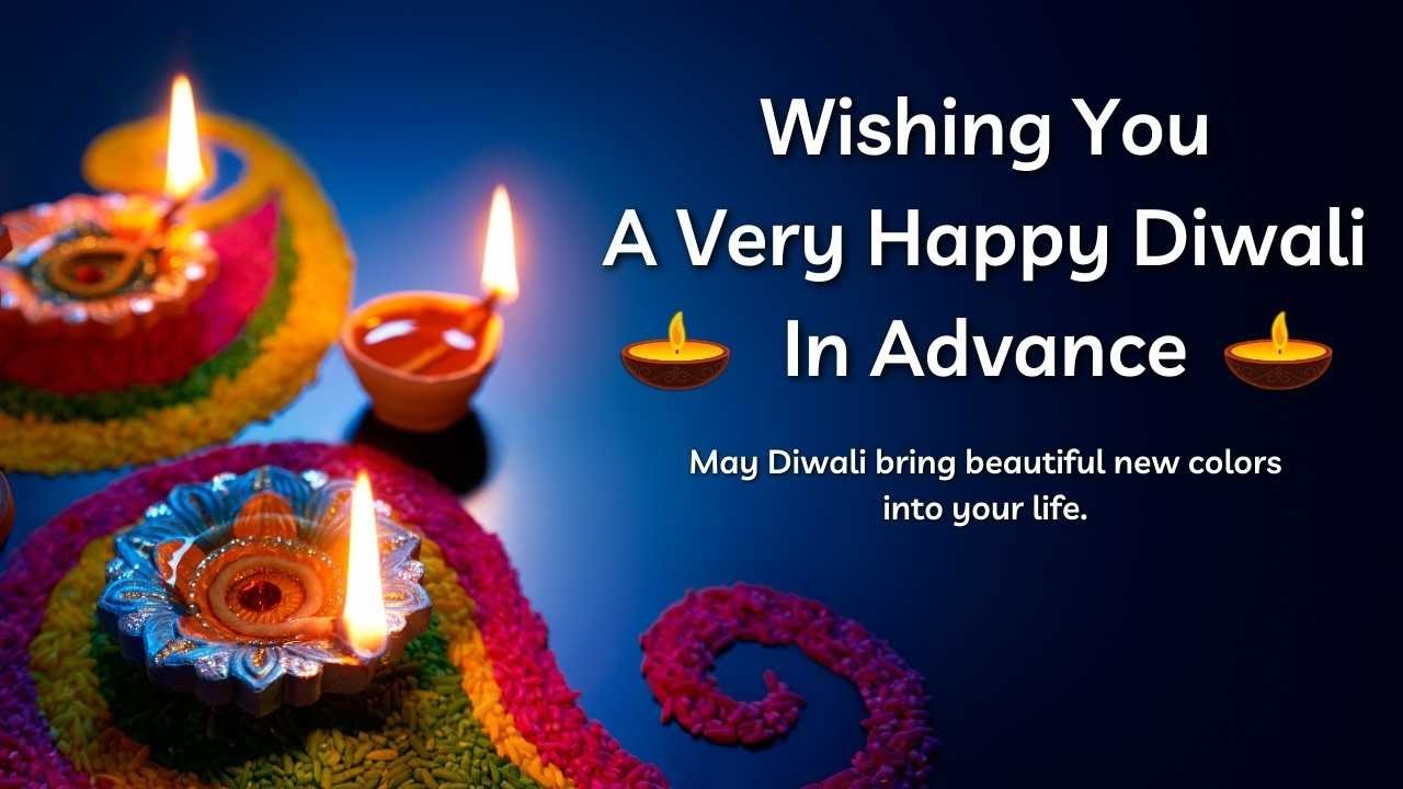 Advance Diwali Wishes whatsapp status / Advance Happy Diwali ...