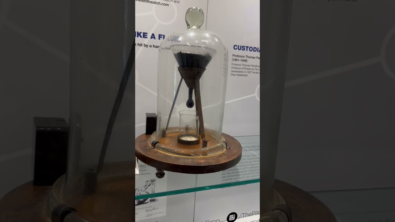The Pitch Drop Experiment At UQ