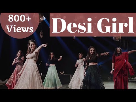 Desi Girls | Dostana | Wedding Choreography | Bridesmaids Dance Performance