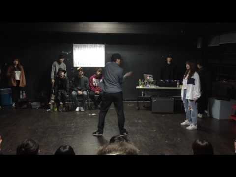 2016 꿈동산 배틀 32강 신호성 vs 정지은