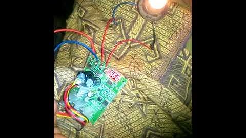 DC 6-60V 30A Adjustable LED Digital Motor Speed Regulator not regulating