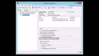 Dynamics GP 2022 Automatically post when workflow completes