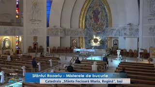 Iași (catedrală): Sfânta Liturghie și Sfântul Rozariu în direct (vineri, 31 mai 2024)