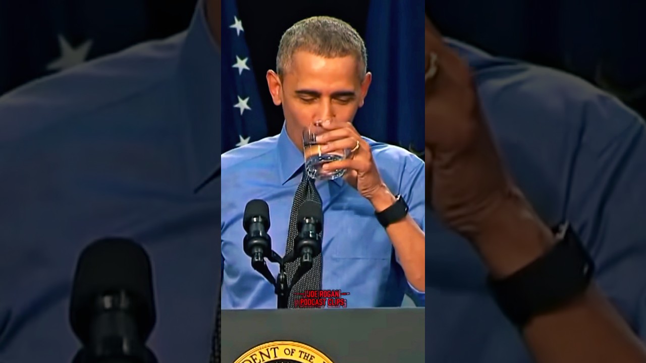 Joe Rogan on Obama drinking Flint tap water #joerogan #tapwater