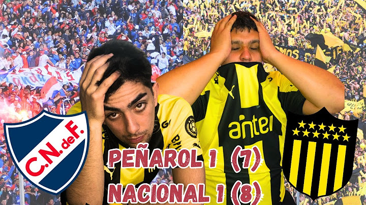 PEÑAROL 1 VS NACIONAL 1 - FINAL TORNEO INTERMEDIO - REACCIÓN DE AMIGOS
