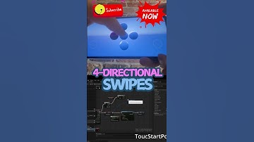 How To 4-Directional Swipes in #unrealengine5  in Just 11 Minutes #mobilegame #gamedevelopment