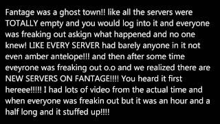 BREAKING FANTAGE NEWS NEW SERVERS!!!!!