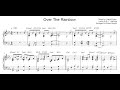 Somewhere Over The Rainbow. Arranged for solo piano, with music sheet.