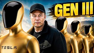 Elon Musk's Tesla Bot Gen 3 SHOCKING Announcement | New Update Inside!
