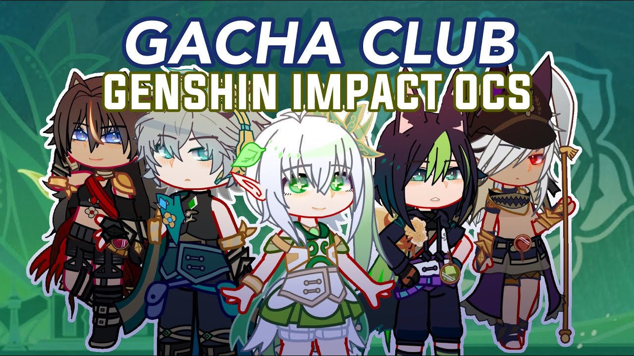 Genshin gacha ocs, Genshin impact oc codes, Gacha club