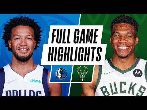 Milwaukee Bucks vs. Dallas Mavericks Full Game Highlight | NBA Preseason 2021-22