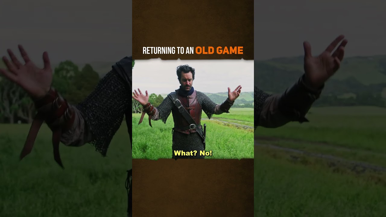 coming back to a game after a long time...