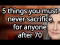 Personal boundaries after 70 for emotional strength and well being