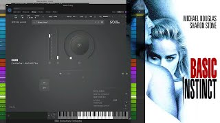 Jerry Goldsmith's "Basic Instinct - Main Title" MIDI mockup, only using BBCSO Core