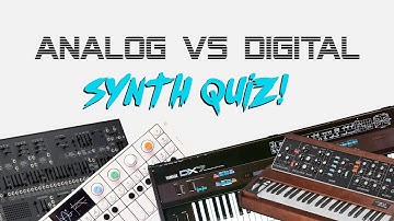 TEST YOUR EARS! Analog VS Digital Synth Quiz!!!!
